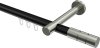 10213825-XX2939 Innenlauf Gardinenstange Aluminium / Metall 20 mm Ø PRESTIGE - Elanto Schwarz / Edelstahl-Optik