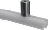 Deckenträger Sonius Chrom 1-läufig 2,5 cm für Innenlaufstangen 20 mm Ø / 14x35 mm (2 Stück) 